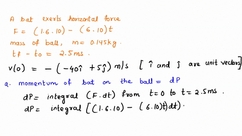 4-2-points-a-bat-exerts-a-horizontal-force-f-16-x-10-ns-t-600-x-10-ns-u-where-u-100-1-on-a-0145-kg-ball-between-initial-t-t0-and-final-t-25-ms-at-to-0s-the-ball-speed-is-equal-400u-50u-m-s-w-74895