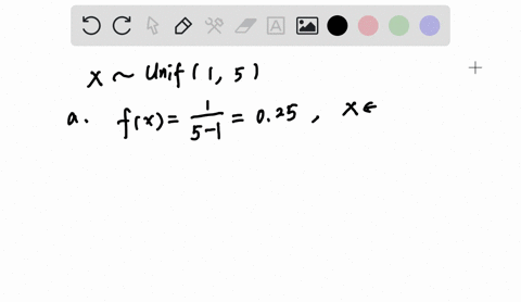 let-x-be-a-uniform-random-variable-on-the-interval-1-5-a-find-the-probability-density-function-pdf-on-x-b-find-the-cumulant-density-function-cdf-of-x-24758