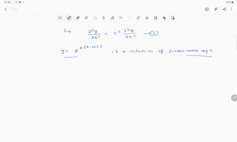 show-that-the-wave-function-yebx-v-t-is-a-solution-of-the-linear-wave-equation-eq-1627-where-b-is-a-35322