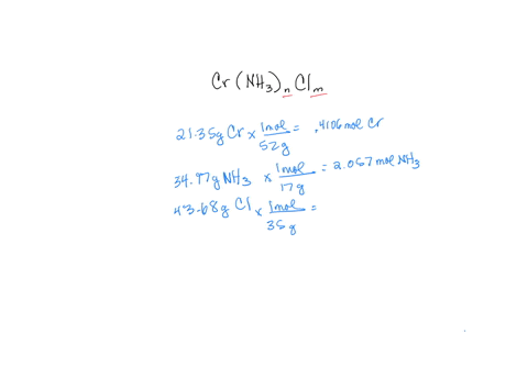 15-a-coordination-compound-is-composed-0f-2135-chromium_-3497-nh-and-4368-chlorine-by-mass-a-determine-the-empirical-formula-of-the-compound-in-the-form-of-crnh-cl-where-and-are-simple-integ-06105