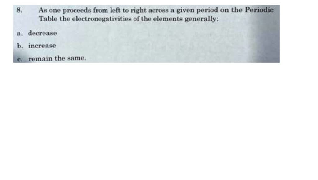 SOLVED Which are the two properties of Iost nonmetals low ionization