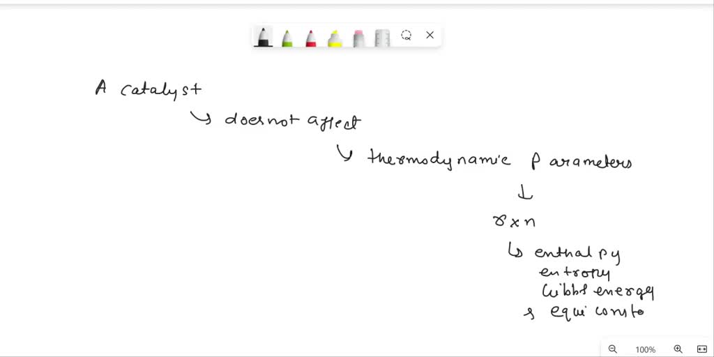 SOLVED Which statement describes a catalyst? Catalysts appear as
