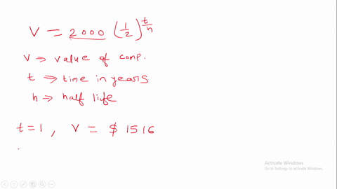 a-computer-orginally-purchased-for-2000-loses-value-according-to-the-exponential-function-v-200065-where-v-is-the-value-in-dollars-of-the-computer-at-any-time-t-in-years-after-the-purchase-a-66812