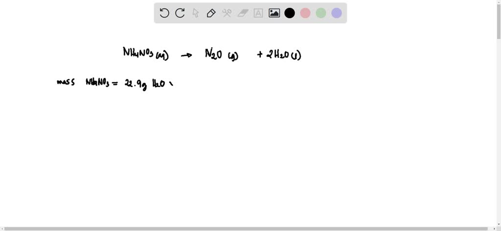 SOLVED: According to the following reaction, how many grams of ammonium