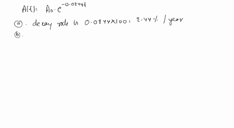 strontium-90-is-a-radioactive-material-that-decays-according-to-the-function-ata0e00244t-where-a0is-the-initial-amount-present-and-a-is-the-amount-present-at-time-t-in-years-assume-that-a-sc-99422