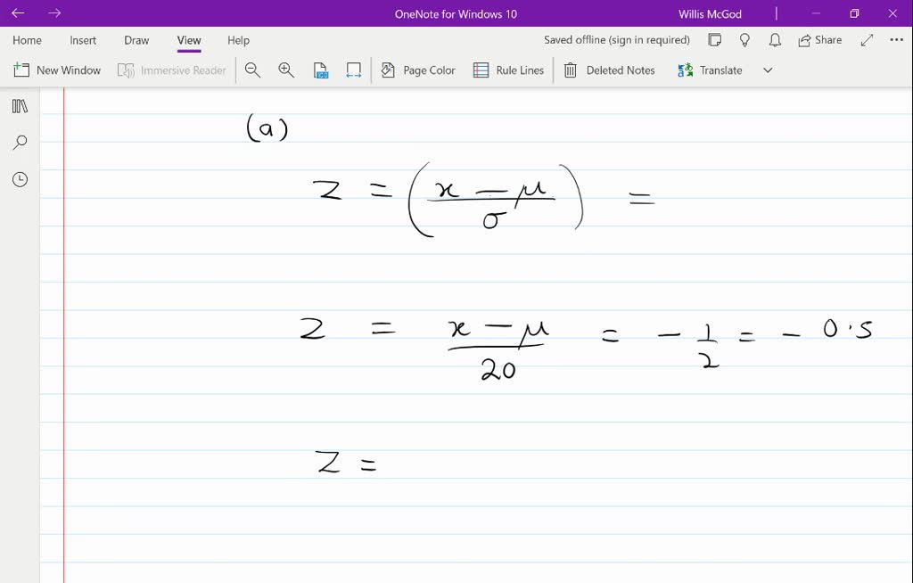 SOLVED: 9. For A Distribution With A Standard Deviation Of 20, Find Z ...