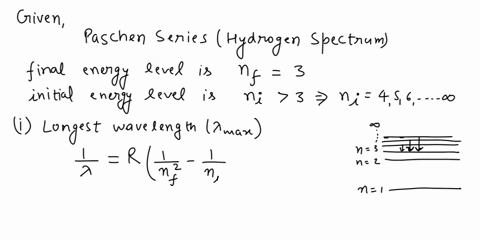 question-the-paschen-series-in-the-hydrogen-emission-spectrum-is-formed-by-electron-transition-form-n-3-to-nf-3-a-calculate-the-longest-wavelength-in-the-paschen-series-b-calculate-the-wavel-18276