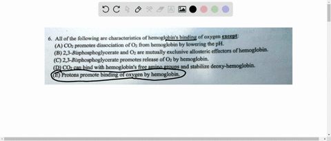 all-of-the-following-are-characteristics-of-hemoglobins-binding-of-oxygen-except-a-coz-promotes-dissociation-of-0z-from-hemoglobin-by-lowering-the-ph-b-23-bisphosphoglycerate-and-0z-are-mutu-72047