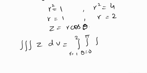 use-spherical-coordinates_-evaluate-jis-2-dv-where-e-lies-between-the-spheres-x2-y2-22-1-and-x2-y2-22-4-in-the-first-octant_-70733