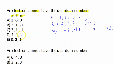 17-an-electron-cannot-have-the-quantum-numbers-m-a-2-0-0-b-2-1-c-3-d-4-1-e-3-2-18-an-electron-cannot-have-the-quantum-numbers-n-m-a-6-4-0-b-3-23-c-32-2-d-100-e-32-19-which-one-of-the-followi-54809