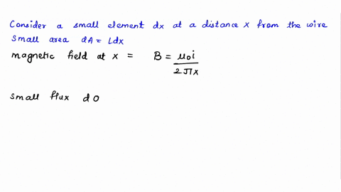 loop-of-wire-resistance-20-mq-is-positioned-as-shown-with-respect-to-a-long-infinite-wire-which-carries-a-current-the-distances-in-the-figure-are-d-30-cm-d-100-cm-and-l-1m-the-current-in-the-30484