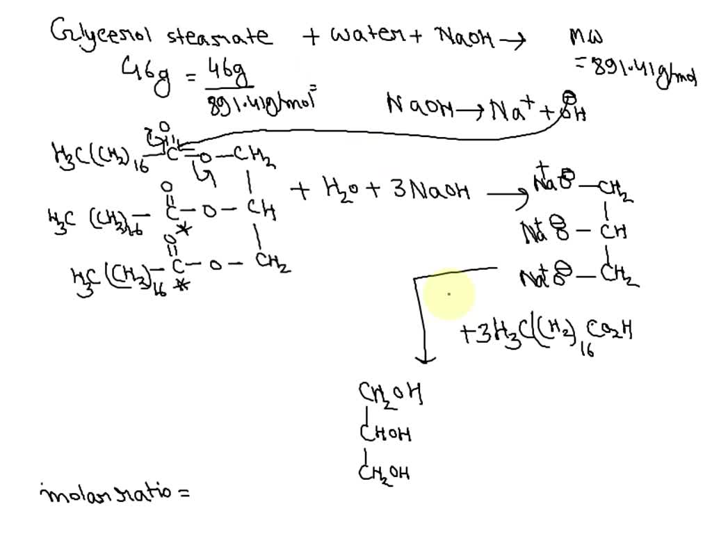 SOLVED Why was ethanol added to the reaction mixture of lard and