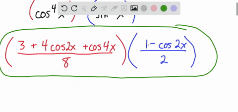 use-the-formulas-for-lowering-powers-to-rewrite-the-expression-in-terms-of-the-first-power-of-cosi-4-84165