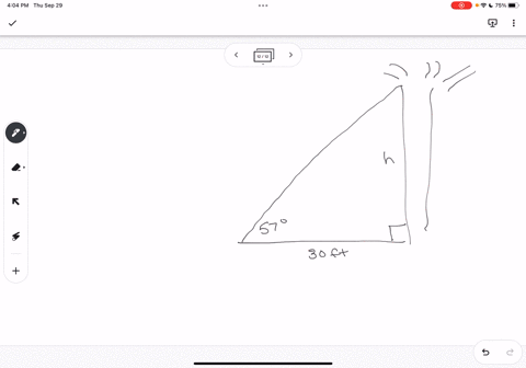 to-find-the-height-of-a-tree-a-person-walks-to-a-point-30-feet-from-the-base-of-the-tree-and-measures-the-angle-from-the-ground-to-the-top-of-the-tree-to-be-57-degrees-what-is-the-height-of-98962
