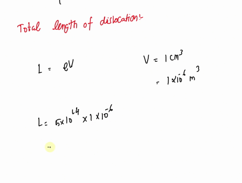 a-sample-of-cold-worked-metal-has-a-dislocation-density-of-5x1014-mm3-what-is-the-total-length-of-the-dislocation-line-present-in-the-sample-of-1-cm3-if-the-sample-is-made-of-cu-calculate-th-34836