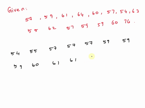 use-the-accompanying-data-set-to-complete-the-following-actions_-a-find-the-quartiles_-b-find-the-interquartile-range_-c-identify-any-outliers-57-59-61-64-60-57-54-63-55-62-57-59-59-60-74-d-37962