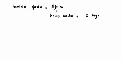 which-was-the-first-hominin-species-to-expand-out-of-africa-and-colonize-asia-and-europe-47074