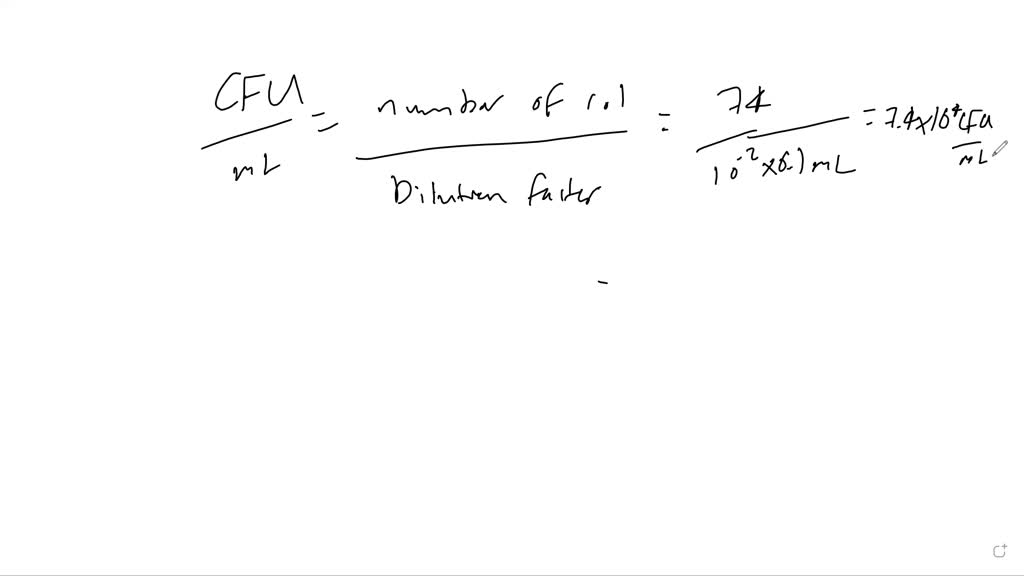 SOLVED What Is A Colony Forming Unit CFU A Single Bacterial Cell Or solved-what-is-a-colony-forming-unit-cfu-a-single-bacterial-cell-or