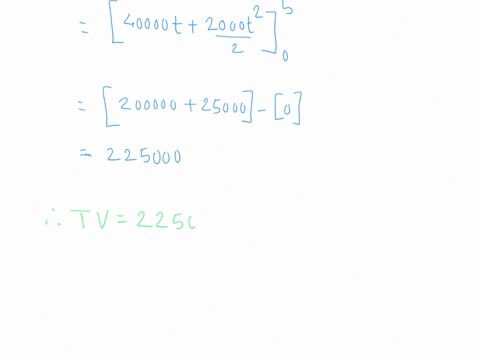 2-suppose-the-following-function-is-used-to-represent-a-continuous-income-stream-rt-40000-2000t0-t-5-at-10-interest-a-find-the-total-value-tv-of-the-income-stream-b-find-the-future-value-fv-22178