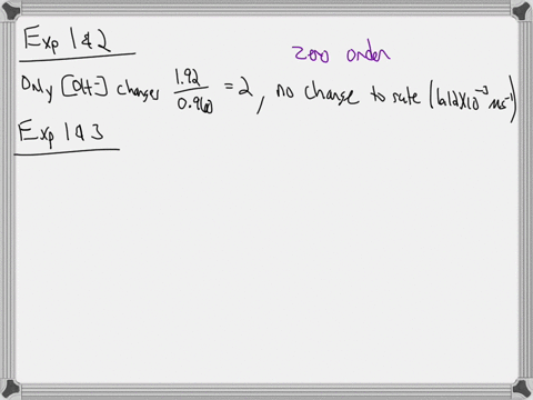 the-following-initial-rate-data-are-for-the-reaction-of-tertiary-butyl-bromide-with-hydroxide-ion-at-55-c-chcbr-oh-ch3coh-br-experiment-chcbrlo-m-ohjo-m-0514-0960-initial-rate-ms1-61210-6121-71408