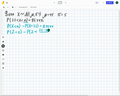 the-random-variable-x-follows-a-normal-distribution-with-a-mean-of-41-and-a-standard-deviation-of-5-what-is-the-value-of-n-so-that-p32xn-9544-50028
