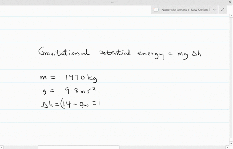 q3a-1970-kg-roller-coaster-car-moves-from-point-1-in-figure-to-point-2-and-then-to-point-3-what-is-the-gravitational-potential-energy-at-2-relative-to-point-1-take-y-0-at-point-1-h1-14-m-h2-24-m-g-98-