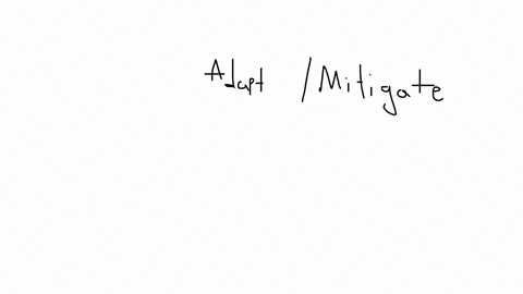 mitigation-focuses-on-learning-to-live-with-to-the-environmental-changes-and-societal-consequences-brought-about-by-global-climate-change-true-or-false