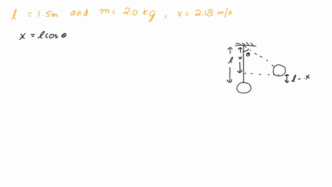 consider-a-simple-pendulum-consisting-of-an-ideal-string-of-length-15-m-and-a-20-kg-bob-the-pendulum-bob-is-initially-hanging-at-rest-when-it-is-struck-sharply-with-a-horizontal-force-that-g-47907