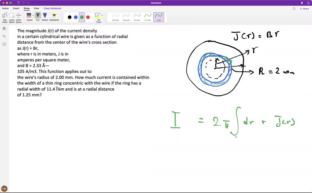 SOLVED The Magnitude J r Of The Current Density In A Certain solved-the-magnitude-j-r-of-the-current-density-in-a-certain