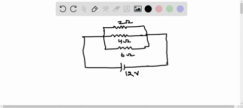 three-resistors-of-2-ohms-4-ohms-and-6-ohms-are-connected-in-parallel-with-a-battery-of-12-volts-calculate-the-current-passing-through-the-6-ohms-resistor-78192