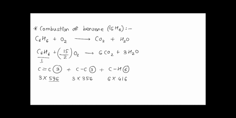 write-out-the-reaction-for-the-complete-combustion-of-benzene-cahs-structure-given-below-where-the-products-of-the-reaction-are-coz-o-c-o-and-ho-h-o-hj-and-calculate-the-net-energy-change-fo-44234