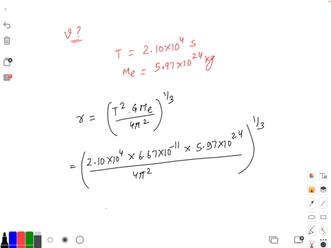 determine-the-orbital-speed-in-ms-satellite-that-circles-the-earth-with-period-of-210-x-104-the-mass-of-the-earth-is-597-1024-kg-ms-71875