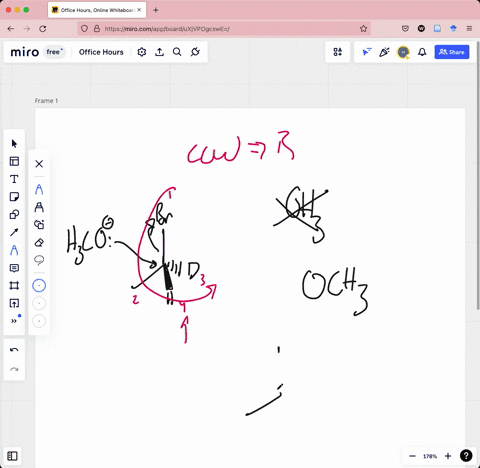 draw-the-major-organic-product-of-the-reaction-indicate-the-stereochemistry-via-wedge-and-dash-bonds-including-explicit-h-and-d-atoms-at-the-stereogenic-center-omit-byproducts-such-as-salts-58678