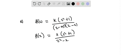 the-pole-zero-plot-of-a-transfer-function-hz-for-a-discrete-time-lti-system-is-shown-in-fig-3-im-il-1-relz-20-050-fig-3-write-the-system-transfer-function-hz-that-is-associated-with-the-pole-00333