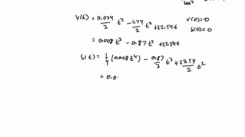 the-acceleration-of-a-race-car-during-the-first-35-seconds-of-a-road-test-is-modeled-as-at-0024t2-174t-2254-ftsec2-where-t-is-the-number-of-seconds-since-the-test-began-let-vt-denote-the-vel-86361