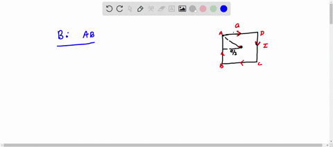 find-the-magnetic-field-at-the-center-of-a-square-loop-of-side-which-carries-steady-current-5-37605