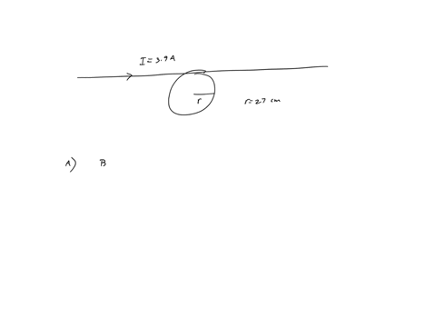 a-thin-conducting-wire-is-bent-into-the-shape-shown-in-the-figure-the-circular-portion-of-the-wire-has-radius-270-cm-the-wire-is-in-the-plane-of-the-screen-and-carries-a-current-390-a-what-i-18373