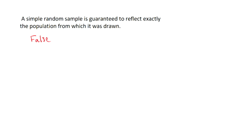 true-or-false-a-simple-random-sample-is-guaranteed-to-reflect-exactly-the-population-from-which-it-was-drawn-true-false-82986