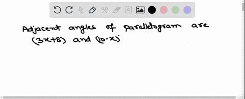 the-adjacent-angles-of-a-parallelogram-measure-3x-8-and-10-x-degree-find-the-value-of-x-10622