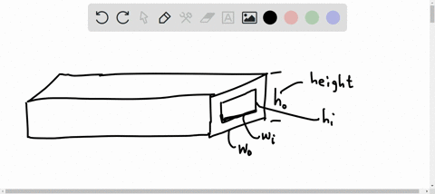 A hollow steel box beam has the rectangular cross section...