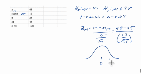 a-random-sample-is-selected-from-a-population-with-a-mean-mu45-and-a-standard-deviation-s12-after-a-treatment-is-administered-to-n25-individuals-the-sample-mean-was-m48-a-is-the-sample-suffi-69934