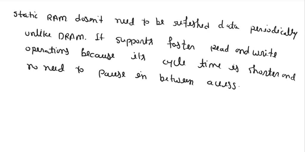 SOLVED Which has a higher information density on the chip in bits per