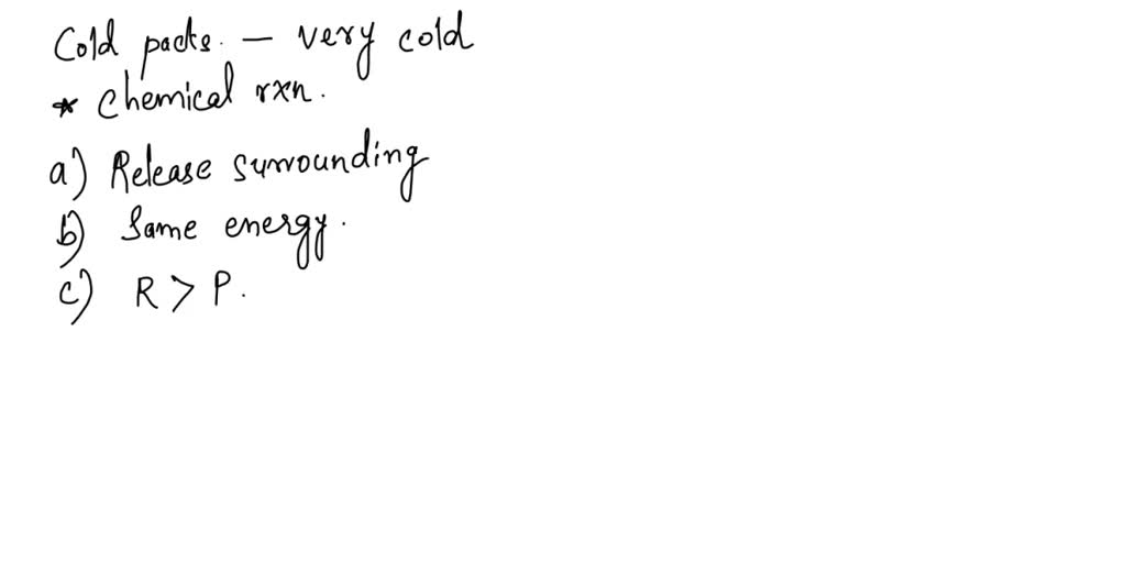 Cold packs are designed to very cold when activated. When the pack is activated, a