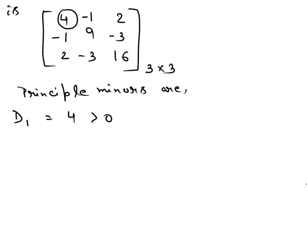 SOLVED: Give a matrix representation of the quadratic form f(x, y, z ...
