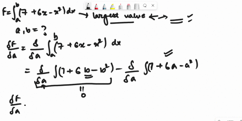 find-two-numbers-ad-b-with-a-b-such-that-76x-x2-dx-has-its-largest-value-and-b-59036