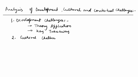 write-an-analysis-of-the-impact-of-developmental-cultural-and-contextual-related-challenges-discussed-during-the-interview-this-should-include-an-application-of-developmental-cultural-andor-82388