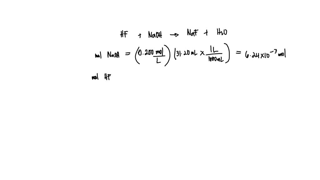 A 0.250 M NaOH solution was used to titrate a 19.75 mL HI solution. The ...