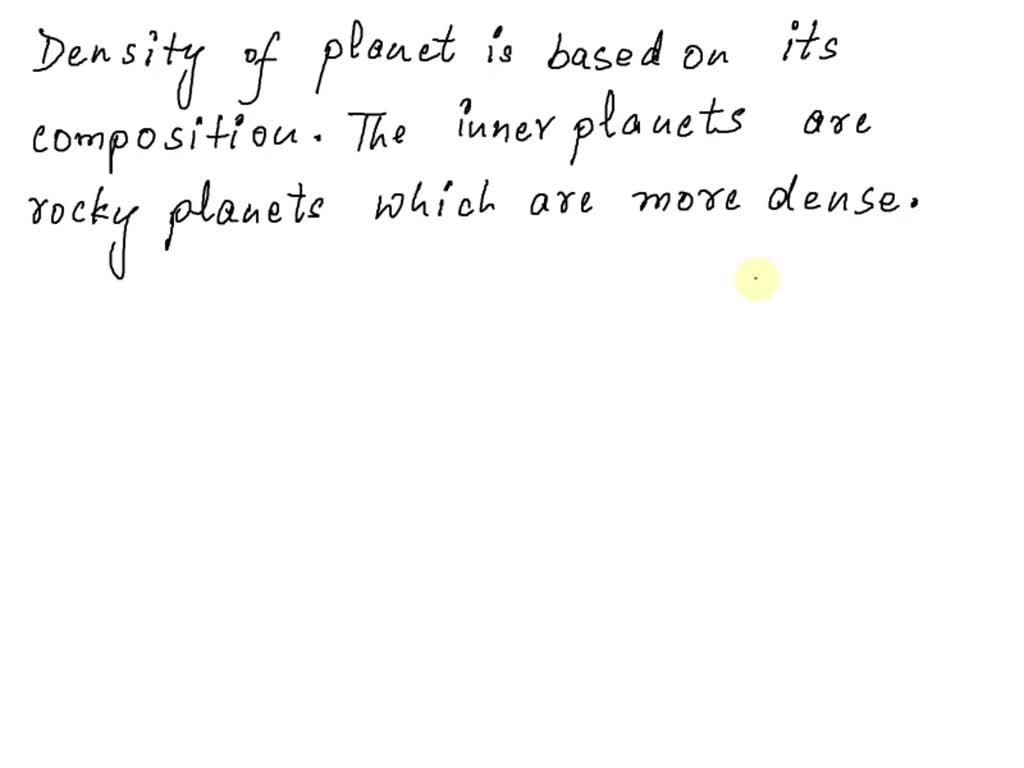 SOLVED The rocky are made of material that is much (mire/less