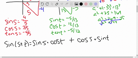 use-the-given-information-to-find-a-sin-s-t-b-tan-t-and-c-the-quadrant-of-s-t-3-5-cos-s-and-sin-t-s-and-in-quadrant-iv-5-13-a-sin-s-t-simplify-your-answer-including-any-radicals-use-integers-06217