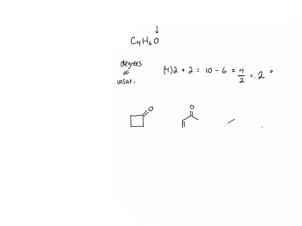 Solved A Compound With Molecular Formula C4h6o Gives The Infrared Spectrum Shown In Figure 13 